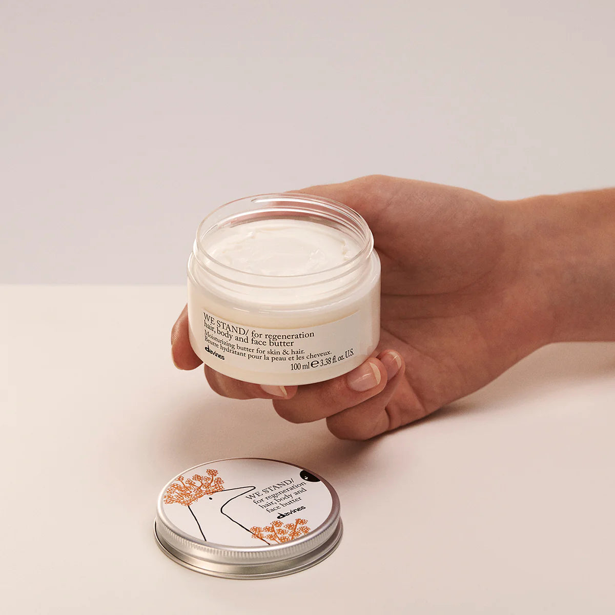 WE STAND for regeneration hair, body and face butter