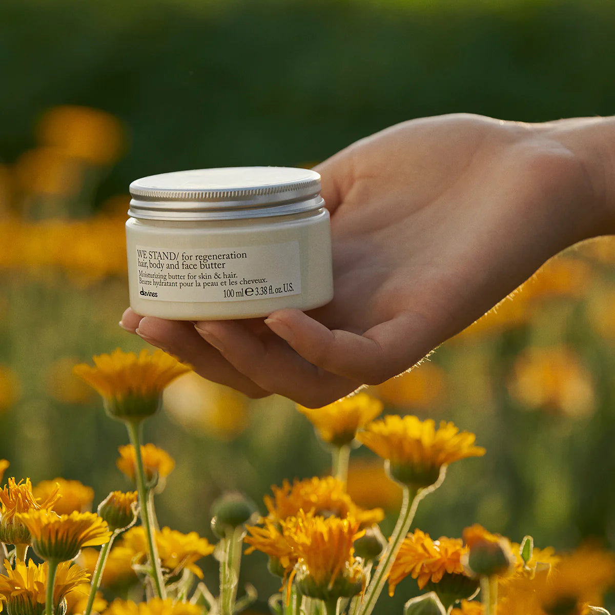 WE STAND for regeneration hair, body and face butter