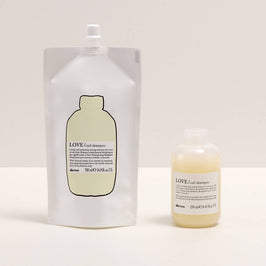 LOVE CURL Shampoo Refill Davines Essential Haircare Love curl shampoo refill pouches 500ml