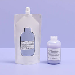 LOVE Smoothing Shampoo Refill Davines Essential Haircare Love smoothing shampoo refill pouches 500ml