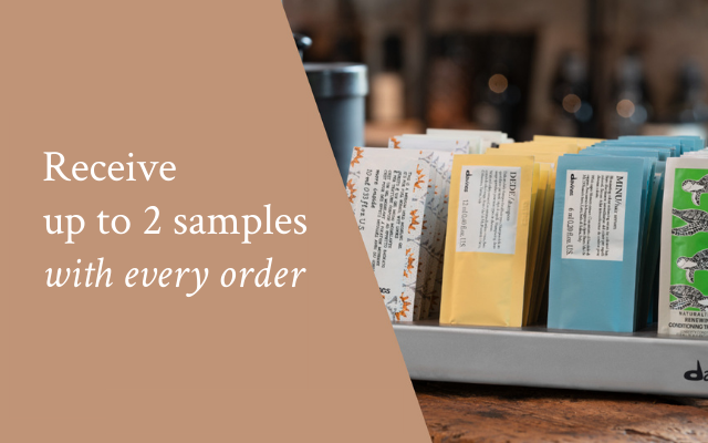 Davines Receive up to 2 Samples with every order